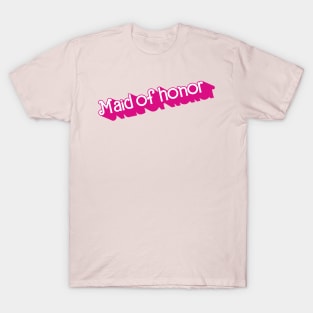 Maid of Honor Barbie logo T-Shirt